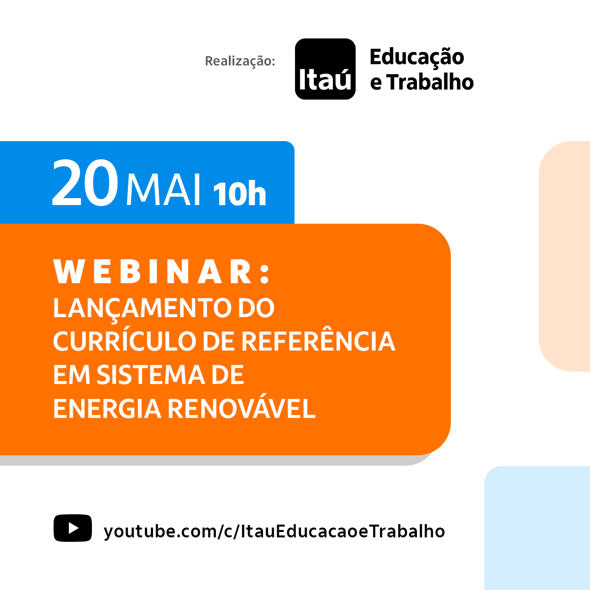 Currículo de referência em sistemas de energia renovável é lançado em webinário