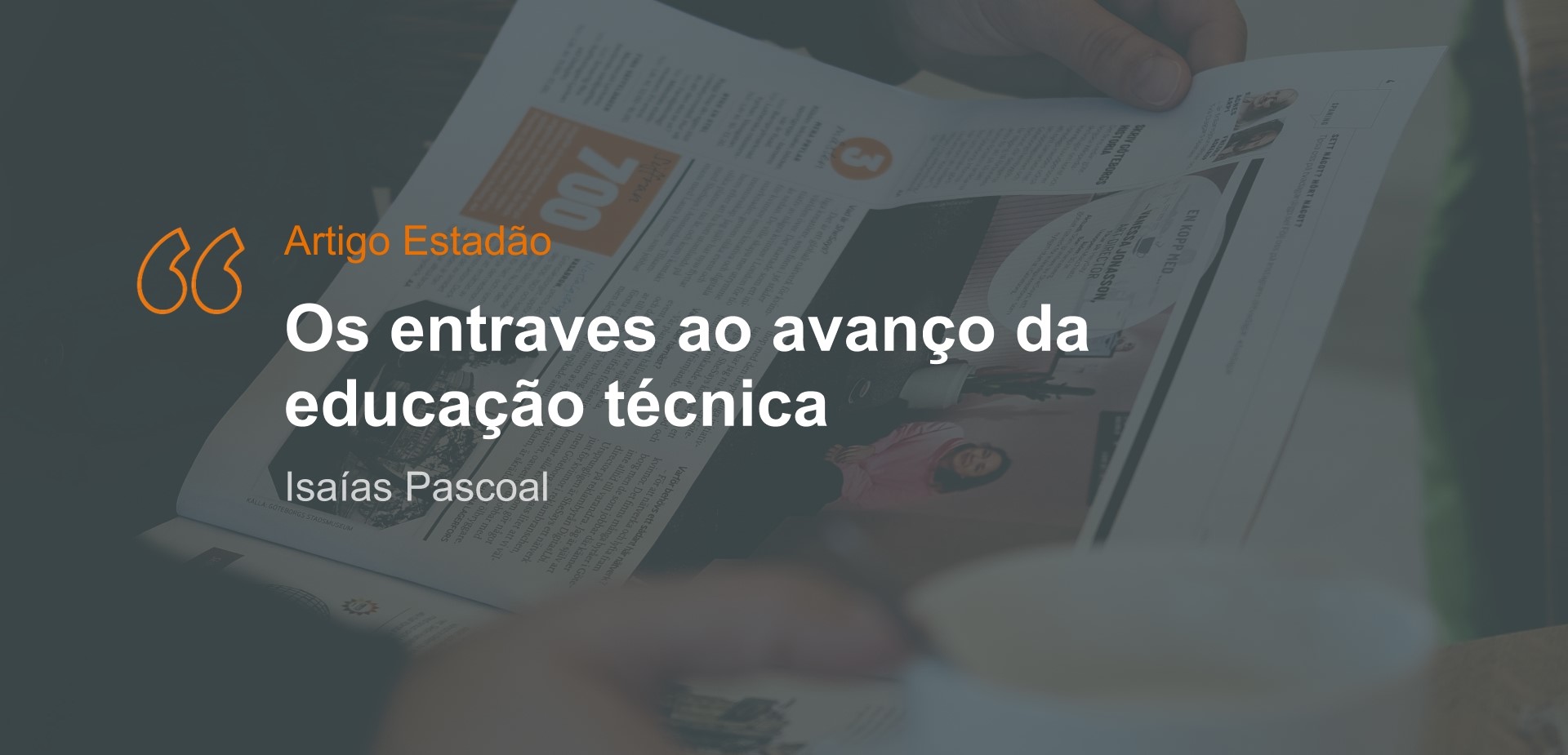Os entraves ao avanço da educação técnica