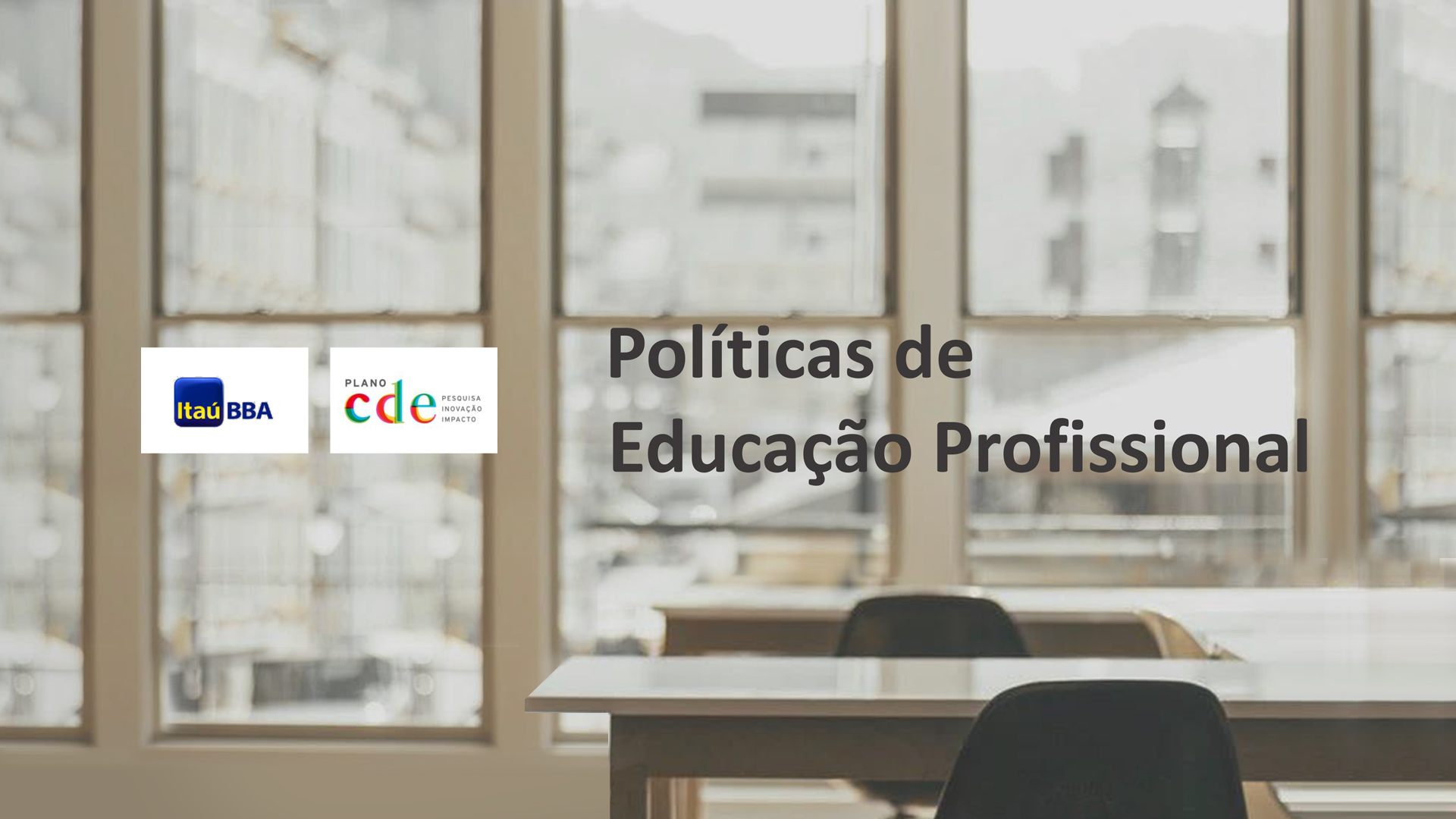Políticas de educação profissional