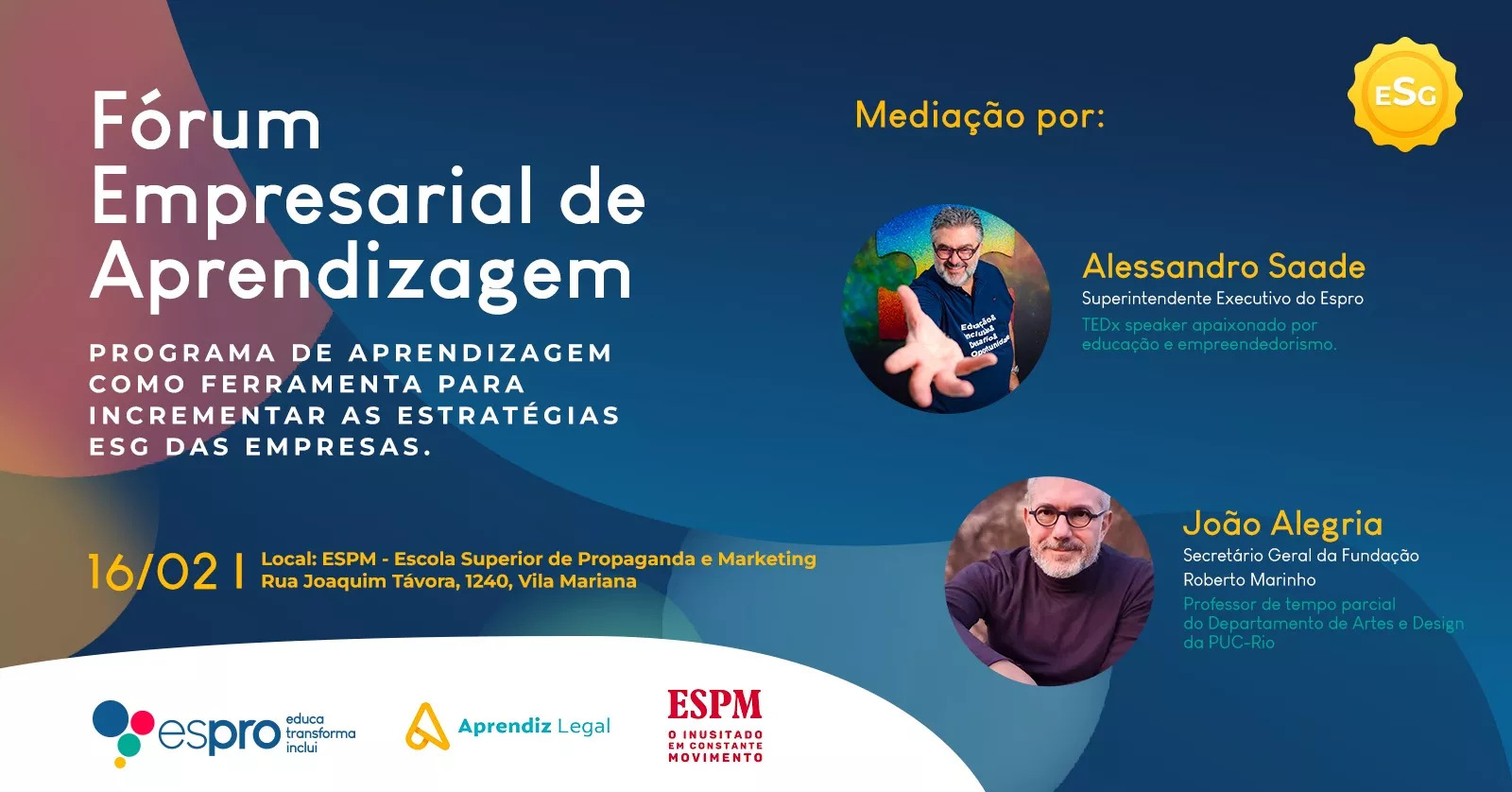 FRM e Espro realizam Fórum de Aprendizagem Profissional na ESPM